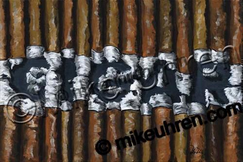 Cigar In Cigars - cigar art
